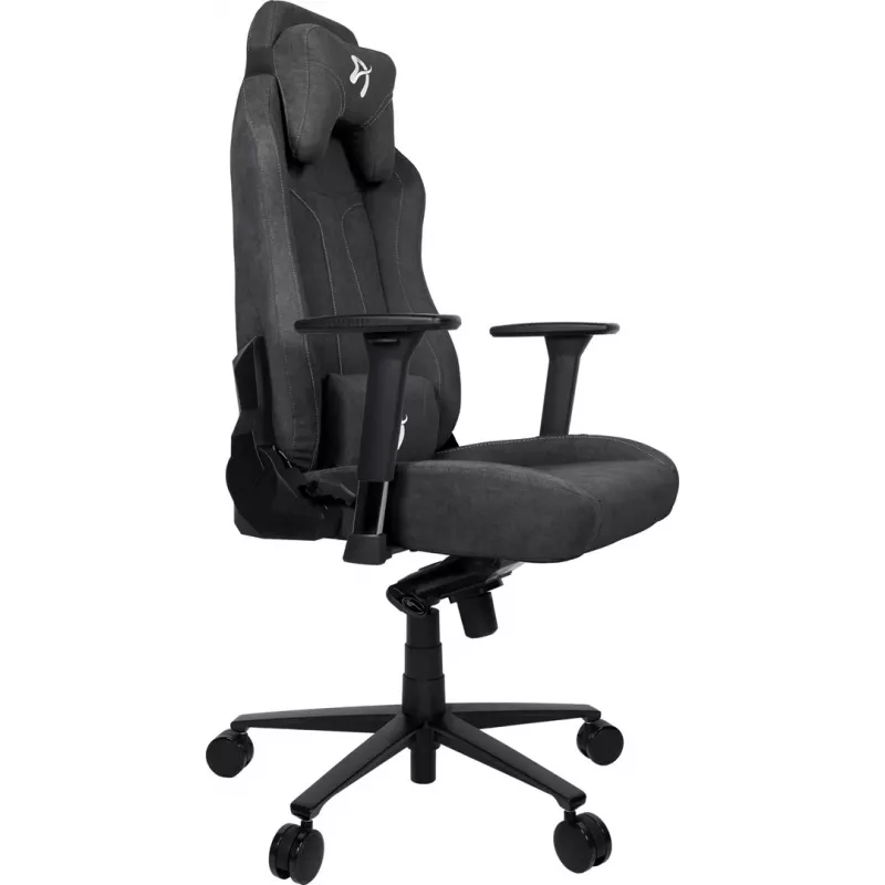 AROZZI Vernazza Soft Fabric Gaming Chair Dark Grey