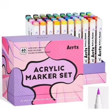 ARRTX Akrila marķieri - 60 krāsas