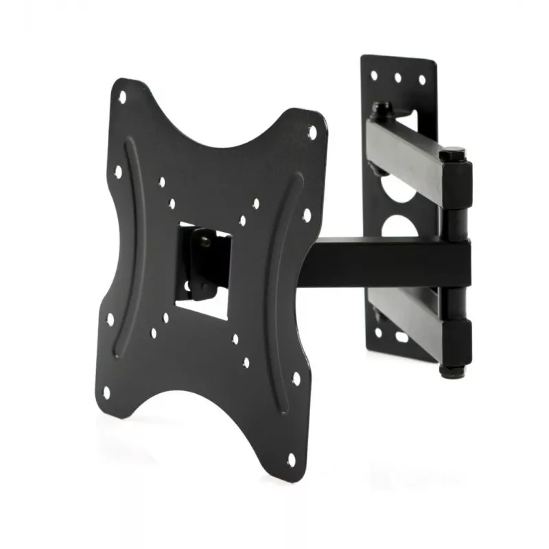 ART AR-60A pilnas kustības TV sienas stiprinājums 19-42 collu LED/LCD ekrāniem, 35 kg, melns