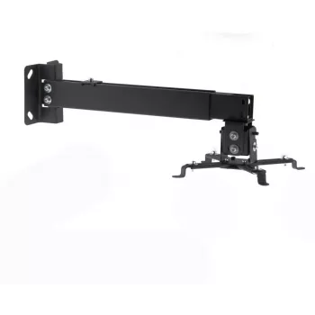 ART P-108 2-in-1 griestu/sienas projektora stiprinājums, universāls, 15 kg, sudraba
