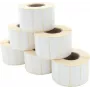 ARTDEV Etiķešu ruļļi - Tiešā termoprintera 50 x 20mm D105mm Serde 40 1500 etiķetes/rullī