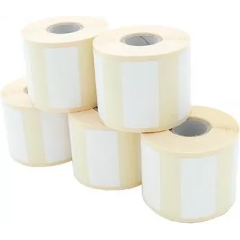 ARTDEV Etiķešu ruļlis - Tiešā termoprintera 50 x 25mm D83mm Serde 25 750 etiķetes/rullī