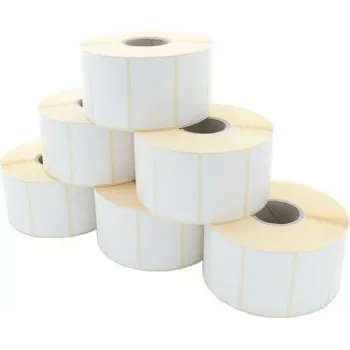 ARTDEV Etiķešu ruļlis - Termiskā tiešā druka 60 x 36mm D127mm Serde 40 2000 etiķetes/ruļlis