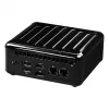 ASRock 4x4 BOX-4800U Barebone Mini PC, AMD Ryzen 7 4800U, 2x DDR4 SO-DIMM, 2x 2.5GbE, Wi-Fi 6, Melns