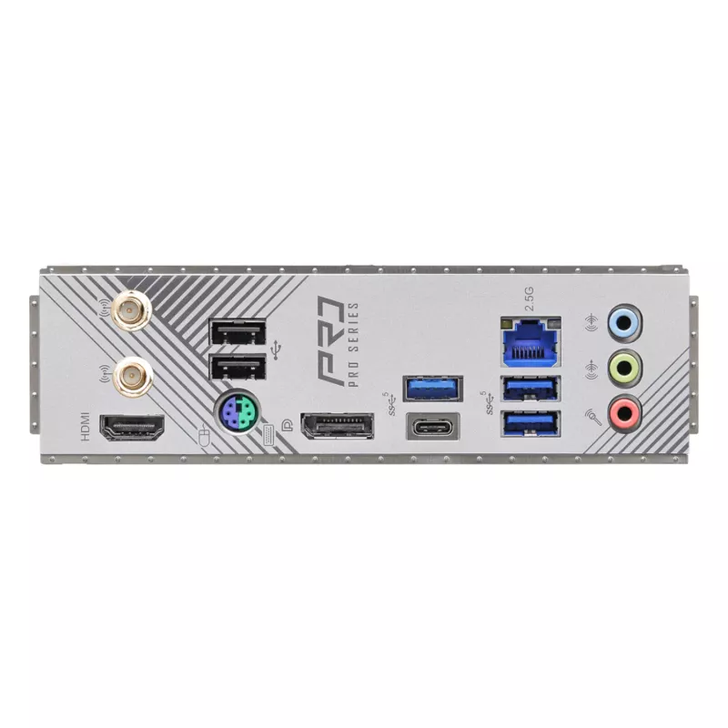 ASRock B760M Pro RS WiFi Intel LGA 1700 Micro-ATX spēļu mātesplate