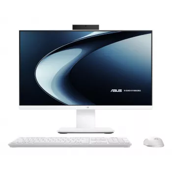 ASUS AiO 23,8 collu viss-vienā dators, Intel Core 5 220H, 16GB DDR5, 512GB SSD, Windows 11 Pro, balts