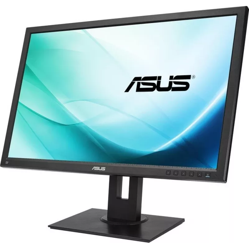 ASUS BE24AQLBH 24 inch IPS LED monitors, 1920x1200, DVI, HDMI, DisplayPort, USB centrmezgls, augstuma regulēšana (atjaunota prece)