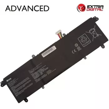 ASUS C31N1821 4210mAh Li-Polymer klēpjdatora akumulators ZenBook 13/14/15 UX333 UX433 UX533 sērijai - Melns