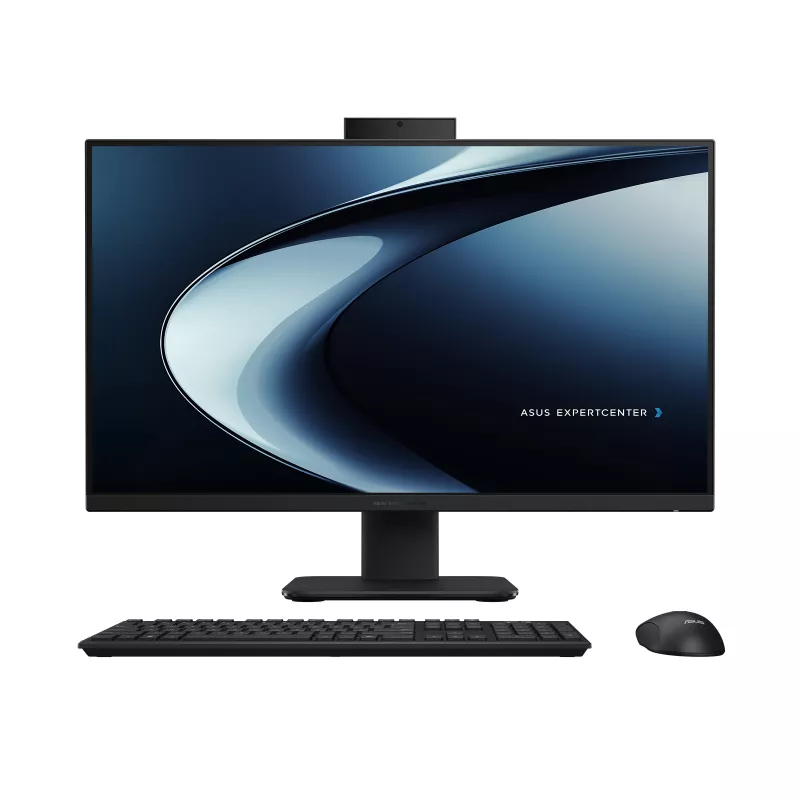 ASUS ExpertCenter P440VAK-BPCJ21X Intel Core Ultra 7 155H 23.8 inch FHD All-in-One PC, 16GB DDR5, 512GB PCIe Gen4 SSD, Intel Arc Graphics, Windows 11 Pro, Melns, 2 gadu garantija