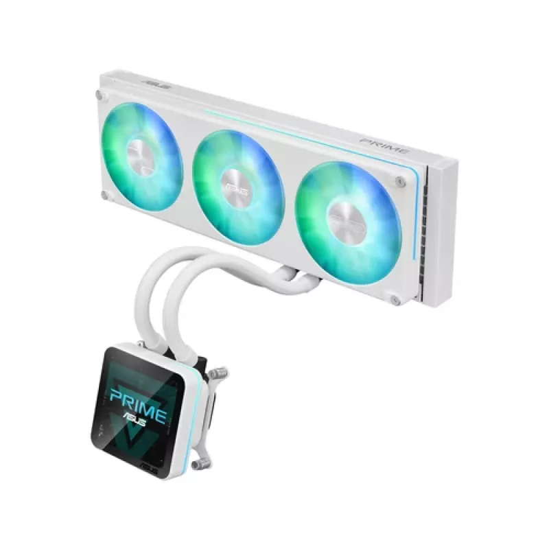 ASUS Prime SLC II 360 ARGB LCD White Edition AIO šķidruma CPU dzesētājs