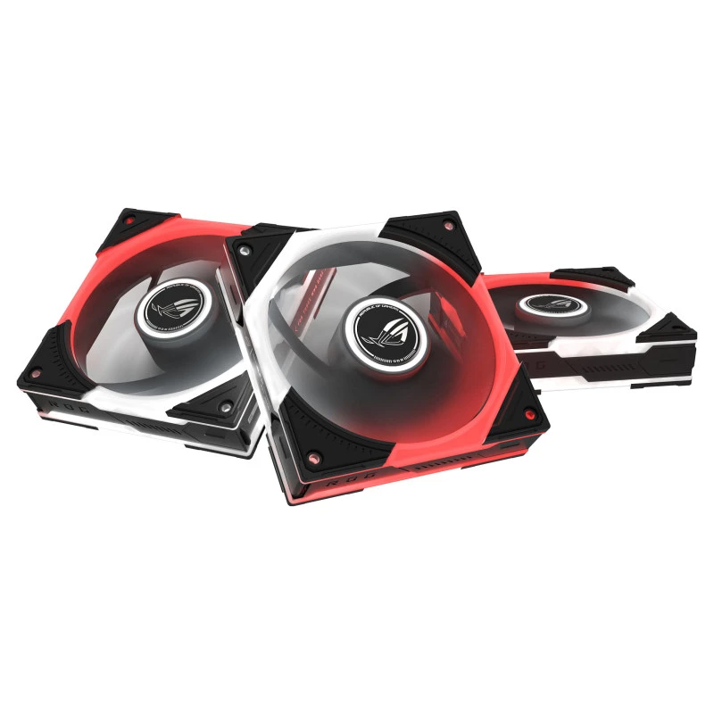 ASUS ROG Eurux GR120 ARGB reversais ventilators melnais izdevums, 120mm trīskāršs iepakojums
