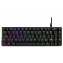 ASUS ROG Falchion Ace M705 65% vadu mehāniskā spēļu tastatūra, USB-C, 1000Hz aptaujas ātrums, ROG NX Red slēdži, PBT taustiņu vāciņi, RGB Aura Sync, melna
