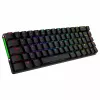 ASUS ROG Falchion NX mehāniskā spēļu tastatūra, 65% formas faktors, ROG NX Red slēdži, bezvadu/vadu, RGB fona apgaismojums, melna