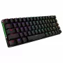 ASUS ROG Falchion NX mehāniskā spēļu tastatūra, 65% formas faktors, ROG NX Red slēdži, bezvadu/vadu, RGB fona apgaismojums, melna