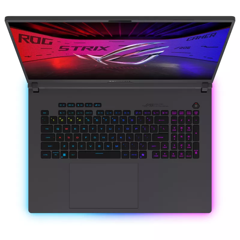 ASUS ROG Strix G18 G815LR-TT300W spēļu klēpjdators, 18 collu WQXGA IPS 300Hz, Intel Core Ultra 9 290HX Plus, 32GB DDR5, 1TB SSD, GeForce RTX 5070 Ti 12GB, Windows 11 Home, vācu QWERTZ tastatūra