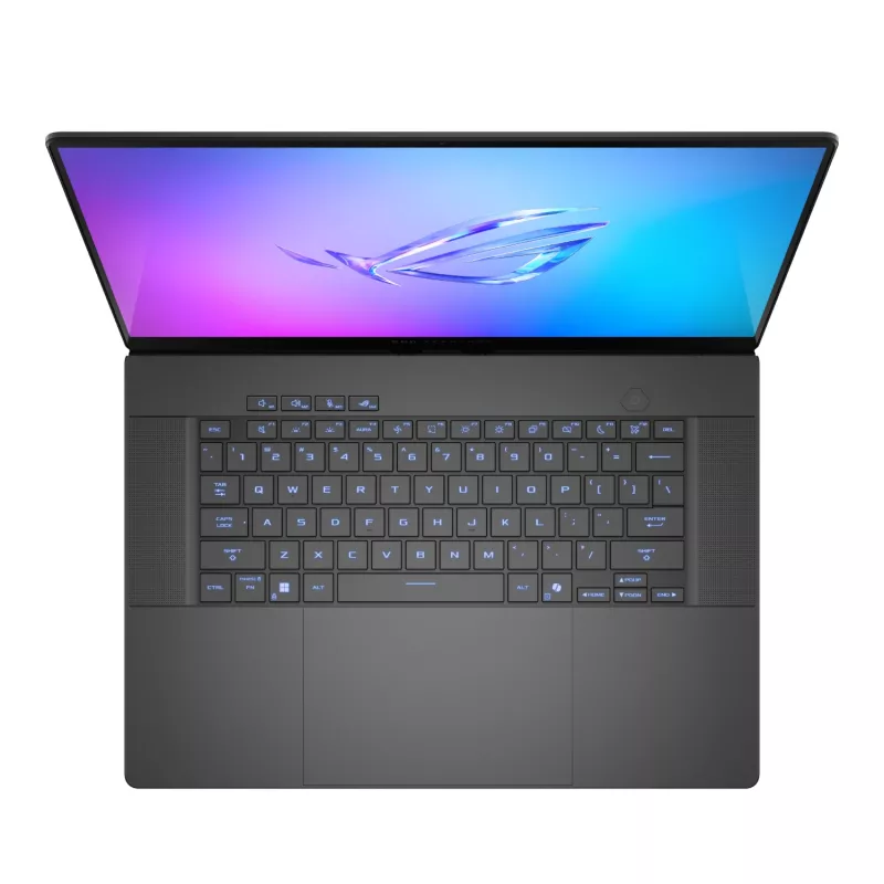 ASUS ROG Zephyrus G16 spēļu klēpjdators 16 inch OLED QHD+ 240Hz, Intel Core Ultra 9 285H, 16GB DDR5, 1TB SSD, NVIDIA GeForce RTX 5070, Windows 11 Pro, Eclipse Gray