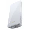 ASUS RP-BE58 divjoslu Wi-Fi 7 diapazona paplašinātājs, BE3456, 2.4GHz 574Mbps + 5GHz 2882Mbps, 1x Gigabit ports, AiMesh, WPA3, balts