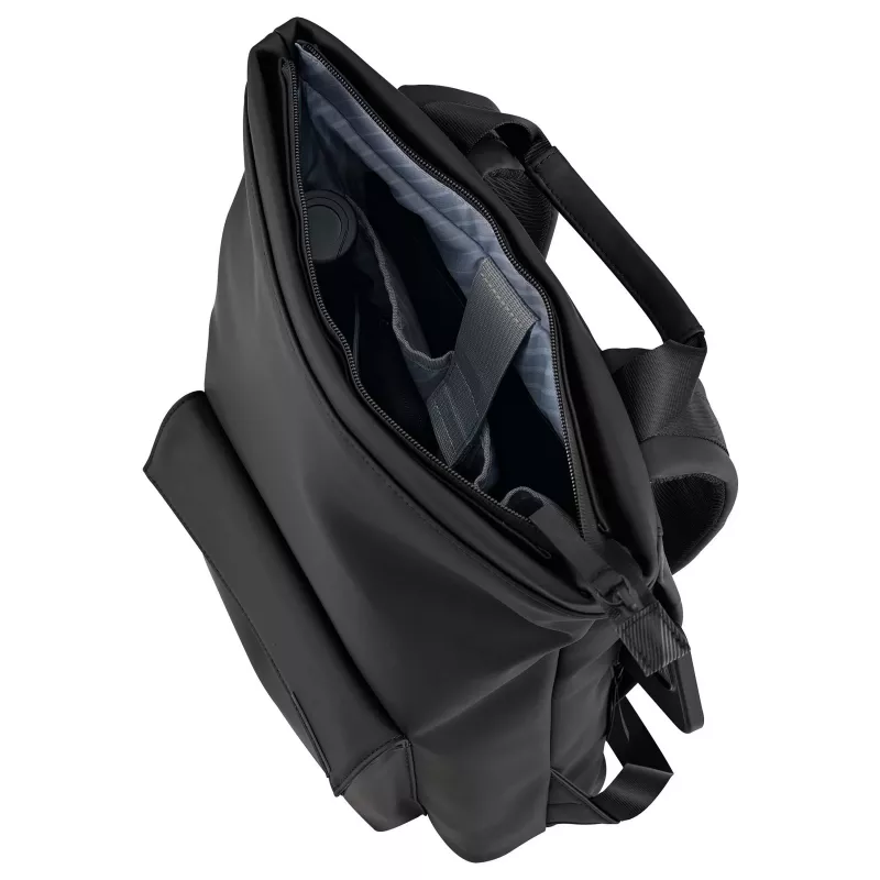 ASUS SYSTEMS COMMERCIAL Vigour mugursoma 16 collas melna 25L klēpjdatora mugursoma ar USB uzlādes portu