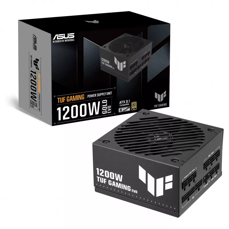 ASUS TUF Gaming 1200G EVO 1200W 80+ Gold pilnībā modulārs ATX barošanas bloks