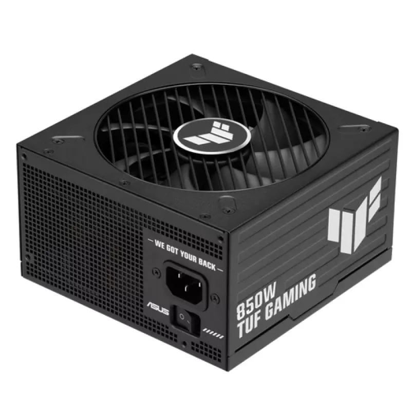 ASUS TUF Gaming 850W Platinum barošanas bloks - ATX, pilnībā modulārs, 80+ Platinum, melns