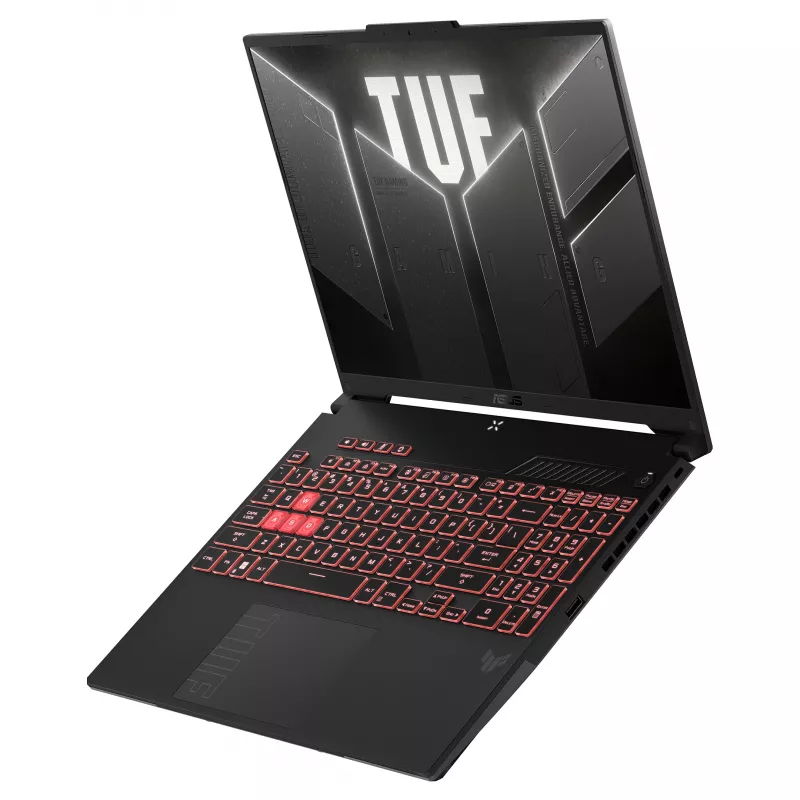 ASUS TUF Gaming A16 FA607NUQ-RL038W spēļu klēpjdators, 16 collu Full HD+ IPS 144Hz, AMD Ryzen 7 170, 16GB DDR5, 512GB SSD, GeForce RTX 4050 6GB, Windows 11 Home
