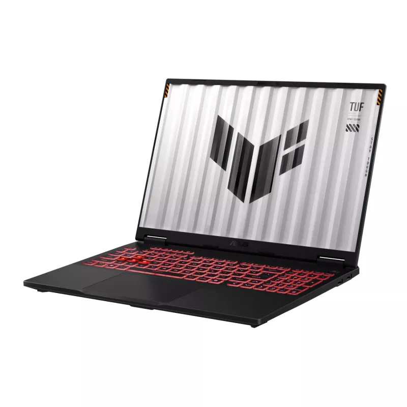 ASUS TUF Gaming A16 FA608UHI-71610G0W 16 inch WUXGA 165Hz spēļu klēpjdators (Ryzen 7 260, 16GB DDR5, RTX 5050, 1TB SSD, Windows 11 Home, melns)