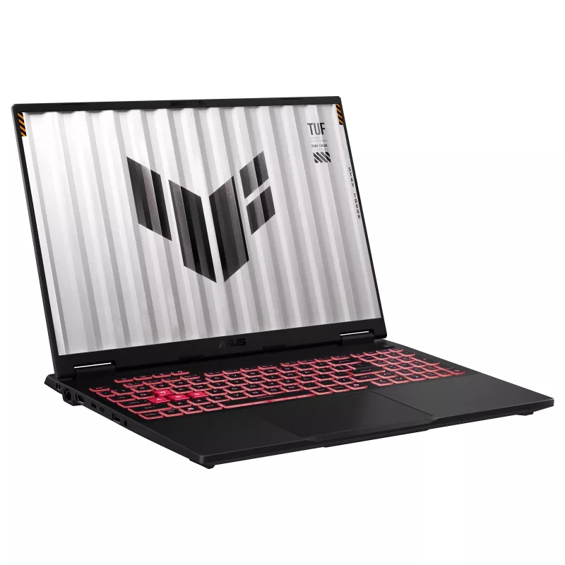ASUS TUF Gaming A16 FA608UMI-TU199W spēļu klēpjdators, 16 collu WUXGA, AMD Ryzen 7 260, 16GB DDR5, 1TB SSD, NVIDIA GeForce RTX 5060, Windows 11 Home, pelēks