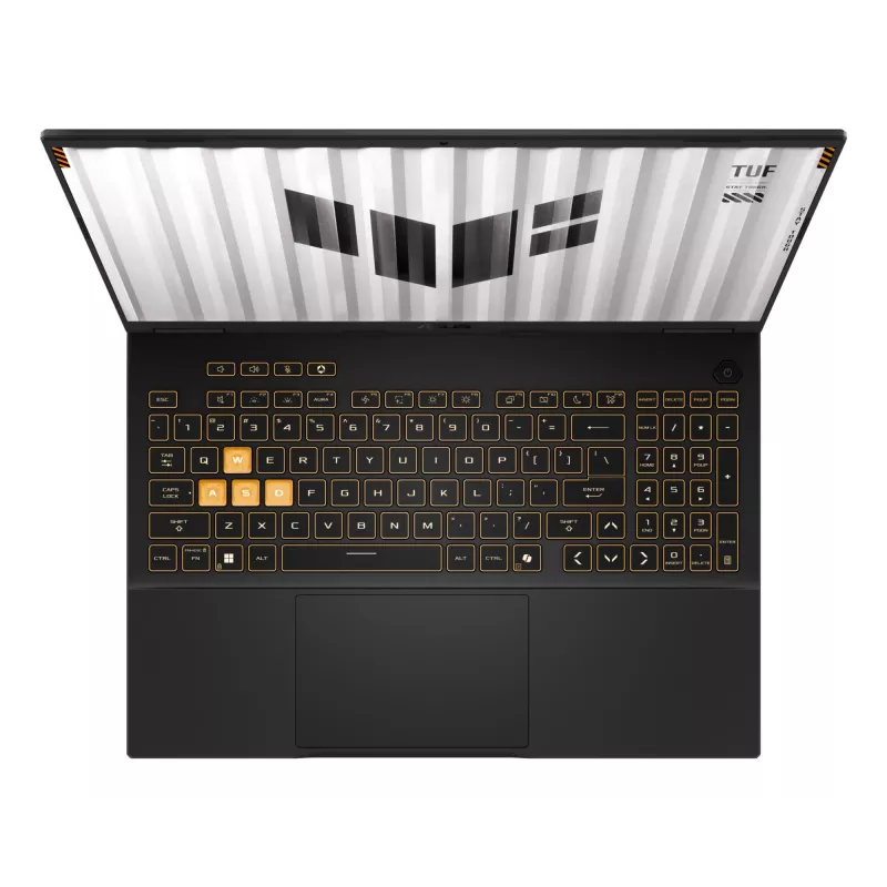 ASUS TUF Gaming FX608JHI-QT325W 16 collu spēļu klēpjdators, Intel Core i5-14450HX, 16 GB DDR5, 512 GB SSD, RTX 5050, Windows 11 Home, Melns/Pelēks