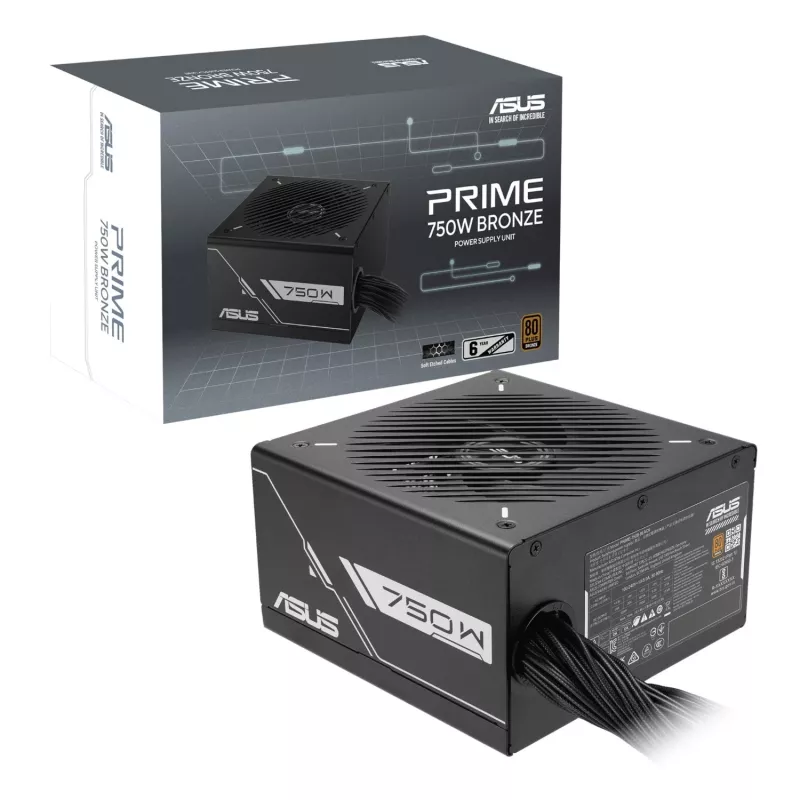 ASUS UWM 1 spēļu korpuss/videokarte/barošanas bloks komplektā (AP202 ARGB | RTX 5050 | PRIME 750W)