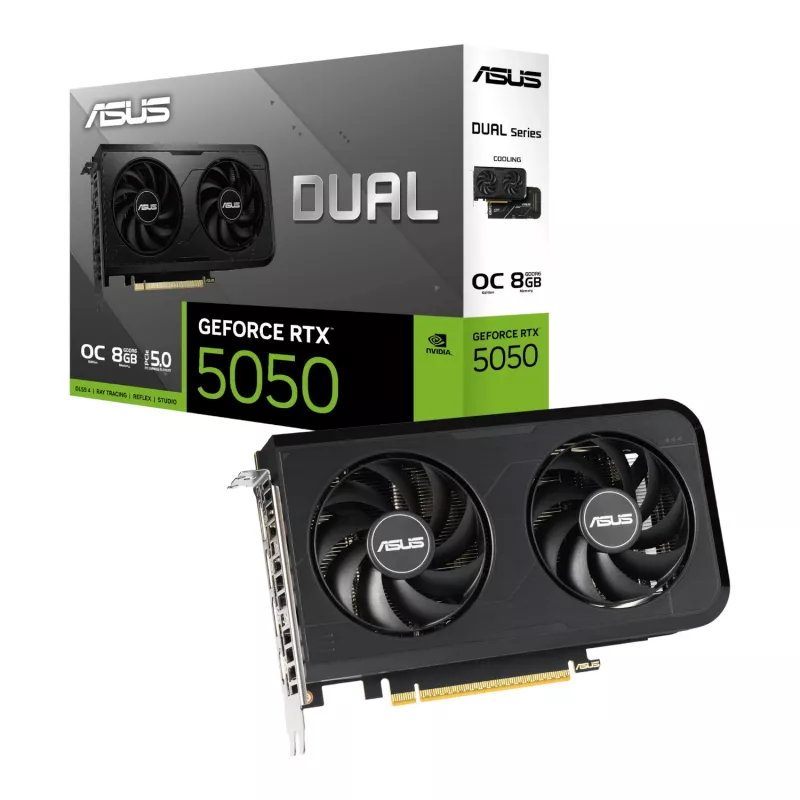 ASUS UWM 1 spēļu korpuss/videokarte/barošanas bloks komplektā (AP202 ARGB | RTX 5050 | PRIME 750W)
