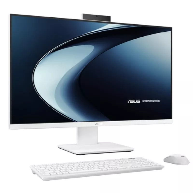 ASUS V600 AiO VM670KA-WPE055W Viss-vienā dators, 27 collu Full HD, AMD Ryzen AI 7 350, 32 GB DDR5, 1 TB SSD, Windows 11 Home, Balts