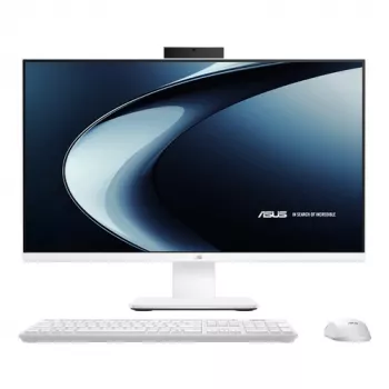 ASUS V600 AiO VM670KA-WPE055W Viss-vienā dators, 27 collu Full HD, AMD Ryzen AI 7 350, 32 GB DDR5, 1 TB SSD, Windows 11 Home, Balts