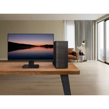 ASUS V700 Mini Tower VM701MG-OR7445039W Copilot+ PC, AMD Ryzen AI 7 445, 16GB DDR5, 512GB SSD, Windows 11 Home, melns ar koka akcentu