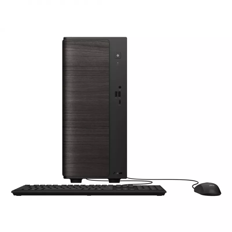 ASUS V700 Mini Tower VM701MG-OR7445039W Copilot+ PC, AMD Ryzen AI 7 445, 16GB DDR5, 512GB SSD, Windows 11 Home, melns ar koka akcentu