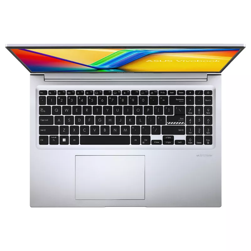 ASUS VivoBook 16 M1605YA-MB633W klēpjdators, 16 collu WUXGA IPS, AMD Ryzen 5 7430U, 16GB RAM, 512GB SSD, Windows 11 Home, vācu tastatūra, Indie Black