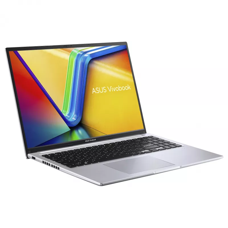ASUS VivoBook 16 M1605YA-MB633W klēpjdators, 16 collu WUXGA IPS, AMD Ryzen 5 7430U, 16GB RAM, 512GB SSD, Windows 11 Home, vācu tastatūra, Indie Black