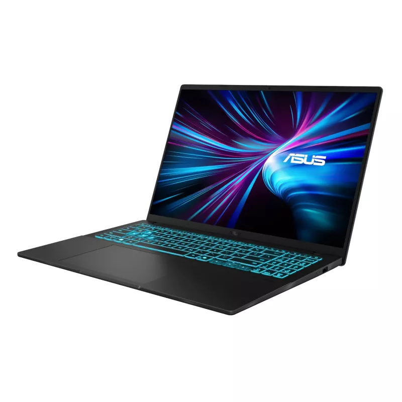 ASUS VivoBook 16 V3607VH spēļu klēpjdators, 16 inch WUXGA 120Hz, Intel Core 7 240H, GeForce RTX 5050, 16GB DDR5, 1TB SSD, Windows 11 Pro, melns