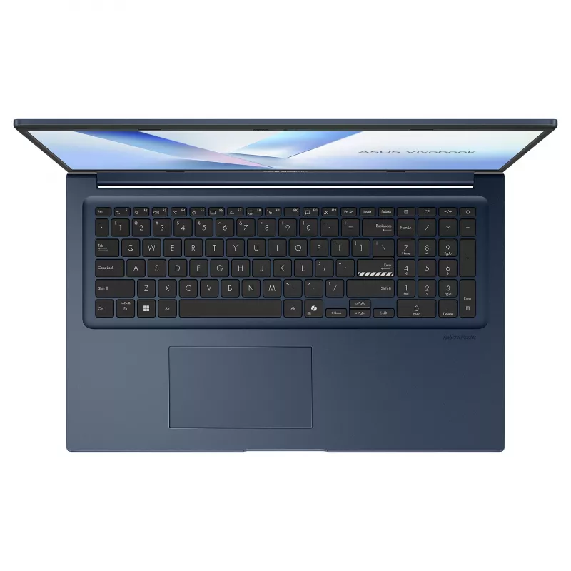ASUS Vivobook 17 X1704MA-ISSAU200W klēpjdators, 17,3 collu, Intel Core 3 304, 8GB DDR5, 512GB SSD, Windows 11 Home, AZERTY (FR) tastatūra, Quiet Blue