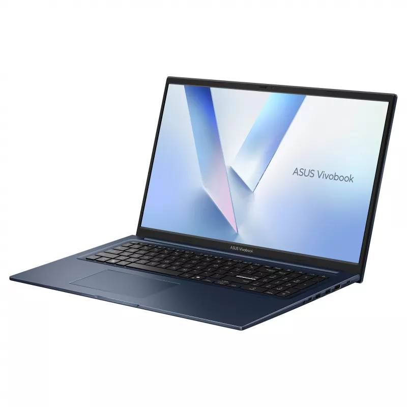 ASUS Vivobook 17 X1704MA-ISSAU200W klēpjdators, 17,3 collu, Intel Core 3 304, 8GB DDR5, 512GB SSD, Windows 11 Home, AZERTY (FR) tastatūra, Quiet Blue