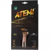 ATEMI 5000 Pro Anatomiskais galda tenisa raketes - Uzbrukuma 5-slāņu koka lāpstiņa ar ITTF apstiprinātu ACE gumiju, sarkana/melna