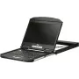 ATEN CL3700NW-IT 1U īsa dziļuma USB HDMI LCD KVM konsole - 17 collas 1280x1024, itāļu klaviatūra