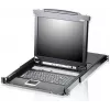 ATEN CL5708M-IT 8 portu 17 inch LCD KVMP komutators ar itāļu klaviatūru