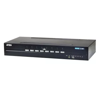 ATEN CS1148DP 8 portu USB Dual DisplayPort KVM slēdzis – 4K, audio un USB centrmezgls