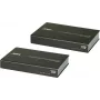 ATEN VE813A HDBaseT HDMI USB 2.0 RS-232 Ethernet Audio pagarinātāja komplekts (raidītājs un uztvērējs) līdz 100 m, 4K@30Hz, HDCP 2.2, PoH, metāla korpuss
