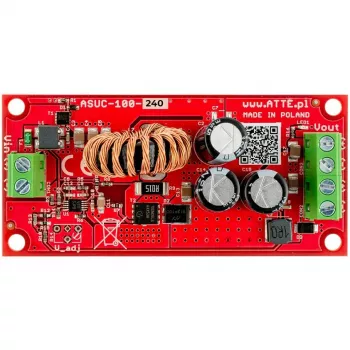 ATTE ASUC-100-240-OF 100W Pure Sine Wave Invertors 24V DC uz 230V AC
