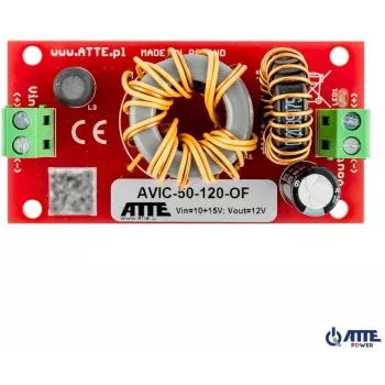 ATTE DC/DC pārveidotājs AVIC-50-120-OF 10-15V 50W 4A