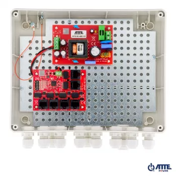 ATTE IP-5-11-L2 ārējais 5 portu PoE slēdzis 5 IP kamerām