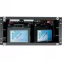ATTE IPUPS-8-20-R5U0 10 portu statņu PoE slēdzis ar 8 PoE portiem un 2 Gigabit augšupsaitēm, 120W budžets