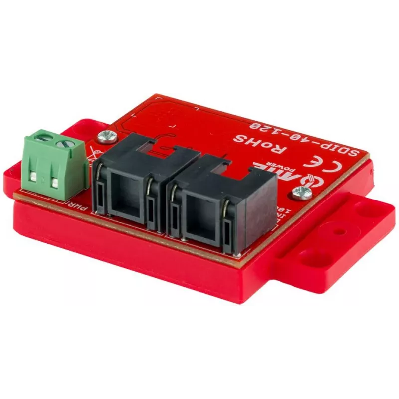 ATTE SDIP-40-120 PoE barošanas adapteris, 48W, 40V DC, 10/100 Mbps
