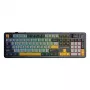 AULA F108 Pro Gray+Orange+Deep Gray Reaper Switch RGB Mechanical Keyboard